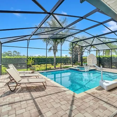 Spacious 8Br Family House With Private Caged Pool And Full Size Crib Near Disney
